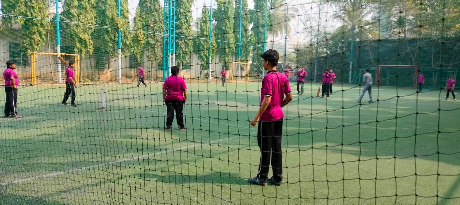 Cricket tournament secondary section